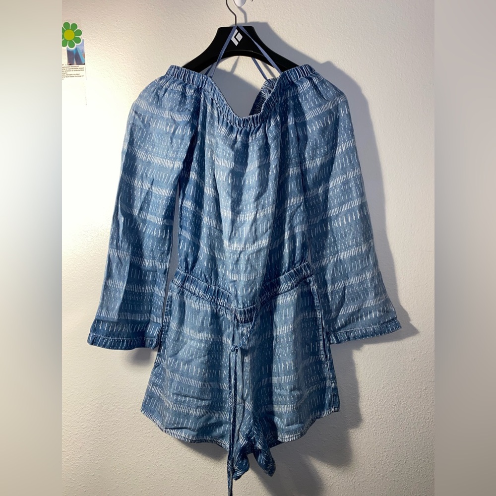 NWOT | Cloth & Stone | Romper | Trible Design | Tencel Lyocell Material